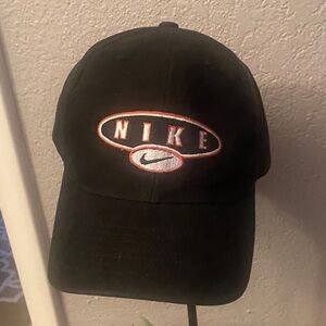 Nike Black and White Logo Cap